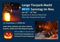 Lange Tierpark-Nacht 2025